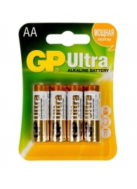 Батарейки алкалиновые GP Ultra Alkaline AA/LR6 - 4 шт. - Элементы питания - купить с доставкой в Перми