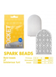 Карманный мастурбатор Spark Beads - Tenga - в Перми купить с доставкой