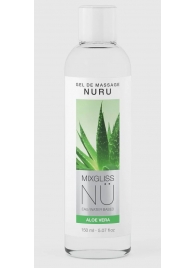 Массажный гель на водной основе Mixgliss NU Aloe Vera - 150 мл. - Mixgliss - купить с доставкой в Перми