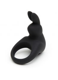 Черное эрекционное виброкольцо Happy Rabbit Rechargeable Rabbit Cock Ring - Happy Rabbit - в Перми купить с доставкой