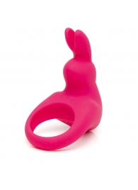 Розовое эрекционное виброкольцо Happy Rabbit Rechargeable Rabbit Cock Ring - Happy Rabbit - в Перми купить с доставкой