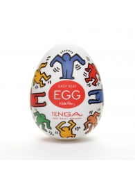 Мастурбатор-яйцо Keith Haring EGG DANCE - Tenga - в Перми купить с доставкой