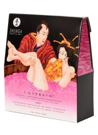 Соль для ванны Lovebath Dragon Fruit, превращающая воду в гель - 650 гр. - Shunga - купить с доставкой в Перми