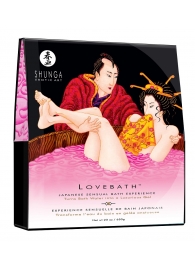 Соль для ванны Lovebath Dragon Fruit, превращающая воду в гель - 650 гр. - Shunga - купить с доставкой в Перми