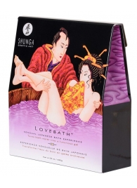 Соль для ванны Lovebath Sensual lotus, превращающая воду в гель - 650 гр. - Shunga - купить с доставкой в Перми