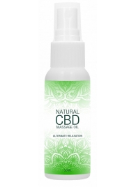 Массажное масло Natural CBD Massage Oil - 50 мл. - Shots Media BV - купить с доставкой в Перми