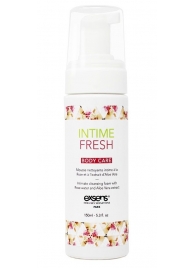 Органическая интимная очищающая пенка Intime Fresh - 150 мл. - Exsens - купить с доставкой в Перми