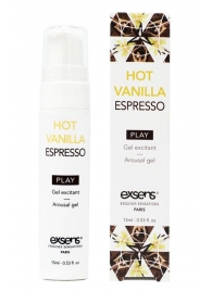 Возбуждающий гель Hot Vanilla Espresso Arousal Gel - 15 мл. - Exsens - купить с доставкой в Перми