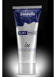 Силиконовая гель-смазка FLIRT MAGIC Ice с лёгким пролонгирующим эффектом - 75 мл. - Sitabella - купить с доставкой в Перми