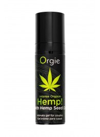 Возбуждающий интимный гель для пар ORGIE Hemp Intense Orgasm - 15 мл. - ORGIE - купить с доставкой в Перми