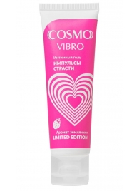Возбуждающий гель на водно-силиконовой основе Cosmo Vibro с ароматом земляники - 50 гр. - Биоритм - купить с доставкой в Перми