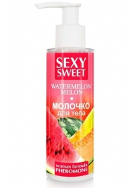 Молочко для тела с феромонами и ароматом дыни и арбуза Sexy Sweet Watermelon Melon - 150 гр. - 