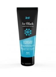 Лубрикант на водной основе Ice Black с ледяным эффектом - 50 мл. - INTT - купить с доставкой в Перми