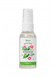 Съедобная гель-смазка Yovee «Мятный поцелуй» с Д-пантенолом и вкусом мяты - 50 мл. - ToyFa - купить с доставкой в Перми