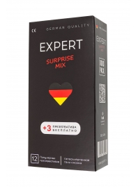 Презервативы EXPERT Surprise Mix - 12 шт.(+3 в подарок) - Expert - купить с доставкой в Перми