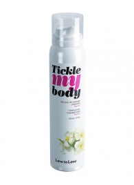 Массажная хрустящая пенка Tickle My Body Monoi с ароматом моной - 150 мл. - Love to Love - купить с доставкой в Перми