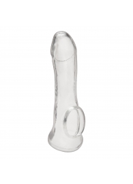 Прозрачная насадка на пенис Transparent Penis Enhancing Sleeve Extension - 15,9 см. - BlueLine - в Перми купить с доставкой