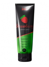 Смазка на водной основе с ароматом клубники Strawberry Lubricant - 100 мл. - INTT - купить с доставкой в Перми