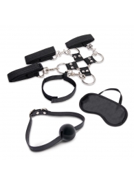 Набор для фиксации из 7 предметов Hogtie   Ball Gag Kit - Lux Fetish - купить с доставкой в Перми