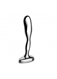 Стальной стимулятор простаты Stainless Steel Prostate Plug - 11,5 см. - b-Vibe - в Перми купить с доставкой