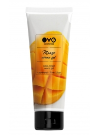 Лубрикант на водной основе OYO Aroma Gel Mango с ароматом манго - 75 мл. - OYO - купить с доставкой в Перми