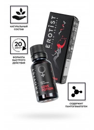 Возбуждающие капли для женщин Erotist Love Potion - 20 мл. - Erotist Libido Booster - купить с доставкой в Перми