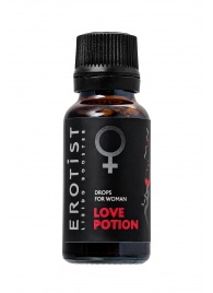 Возбуждающие капли для женщин Erotist Love Potion - 20 мл. - Erotist Libido Booster - купить с доставкой в Перми