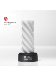 Белый 3D мастурбатор SPIRAL - Tenga - в Перми купить с доставкой