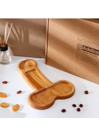 Деревянное блюдо для подачи в форме члена (32,5 х 20 х 1,7 см) - Сима-Ленд - купить с доставкой в Перми