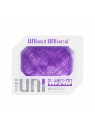 Фиолетовый мастурбатор-стимулятор Tenga Uni Amethyst - Tenga - в Перми купить с доставкой