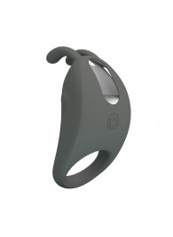 Серое эрекционное кольцо с вибрацией Master Ring - Baile - в Перми купить с доставкой