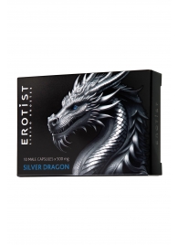 Капсулы для мужчин Erotist Silver Dragon для усиления эрекции - 10 капсул - Erotist Libido Booster - купить с доставкой в Перми