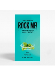 Жидкий вибратор Nuei Rock Me! с ароматом мяты - 20 мл. - Nuei cosmetics - купить с доставкой в Перми