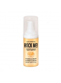 Жидкий вибратор Nuei Rock Me! с ароматом печенья и сливок - 20 мл. - Nuei cosmetics - купить с доставкой в Перми