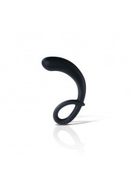 Черный массажер простаты Curving Curt - 13 см. - MyStim - купить с доставкой в Перми