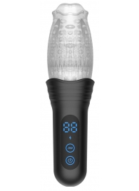 Автоматический мастурбатор Oral Sex Masturbator с функциями ротации, вибрации и фрикций - Secwell - в Перми купить с доставкой