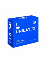 Классические презервативы Unilatex Natural Plain - 3 шт. - Unilatex - купить с доставкой в Перми