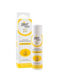 Силиконовый лубрикант с жожоба pjur MED Soft glide - 100 мл. - Pjur - купить с доставкой в Перми