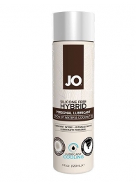 Водно-масляный лубрикант с охлаждающим эффектом JO Silicon free Hybrid Lubricant COOLING - 120 мл. - System JO - купить с доставкой в Перми