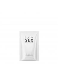 Полоски для орального секса Slow Sex Oral Sex Strips - 7 шт. - Bijoux Indiscrets - купить с доставкой в Перми