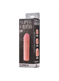 Фаллоудлинитель SUPER HERO Tempter - 16 см. - Lola Games - в Перми купить с доставкой