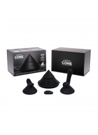 Конусный вибромассажер Cowgirl Cone с 2 насадками - CowGirl - купить с доставкой в Перми