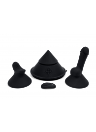 Конусный вибромассажер Cowgirl Cone с 2 насадками - CowGirl - купить с доставкой в Перми