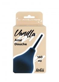 Черный анальный душ Anal Douche M - Lola Games - купить с доставкой в Перми