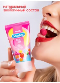 Интимная гель-смазка Shefox «Бабл гам» - 50 мл. - Shefox - купить с доставкой в Перми