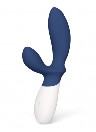 Синий вибромассажер простаты Lelo Loki Wave 2 - 19,6 см. - Lelo - в Перми купить с доставкой