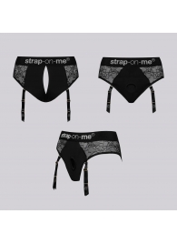 Трусики для фиксации насадок Strap-on-me Harness Lingerie Diva XS - Strap-on-me - купить с доставкой в Перми
