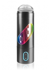 Перезаряжаемый мастурбатор-ротик Extreme Toyz Rechargeable Roto-Bator Mouth - Pipedream - в Перми купить с доставкой
