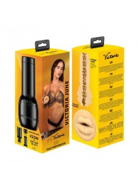 Мастурбатор-ротик Kiiroo Feel Victoria Mouth - Kiiroo - в Перми купить с доставкой