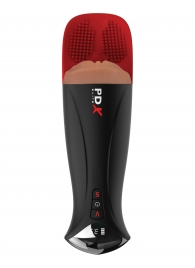Мастурбатор-вагина в колбе с вибрацией Fuck-O-Matic Pro XL - Pipedream - в Перми купить с доставкой
